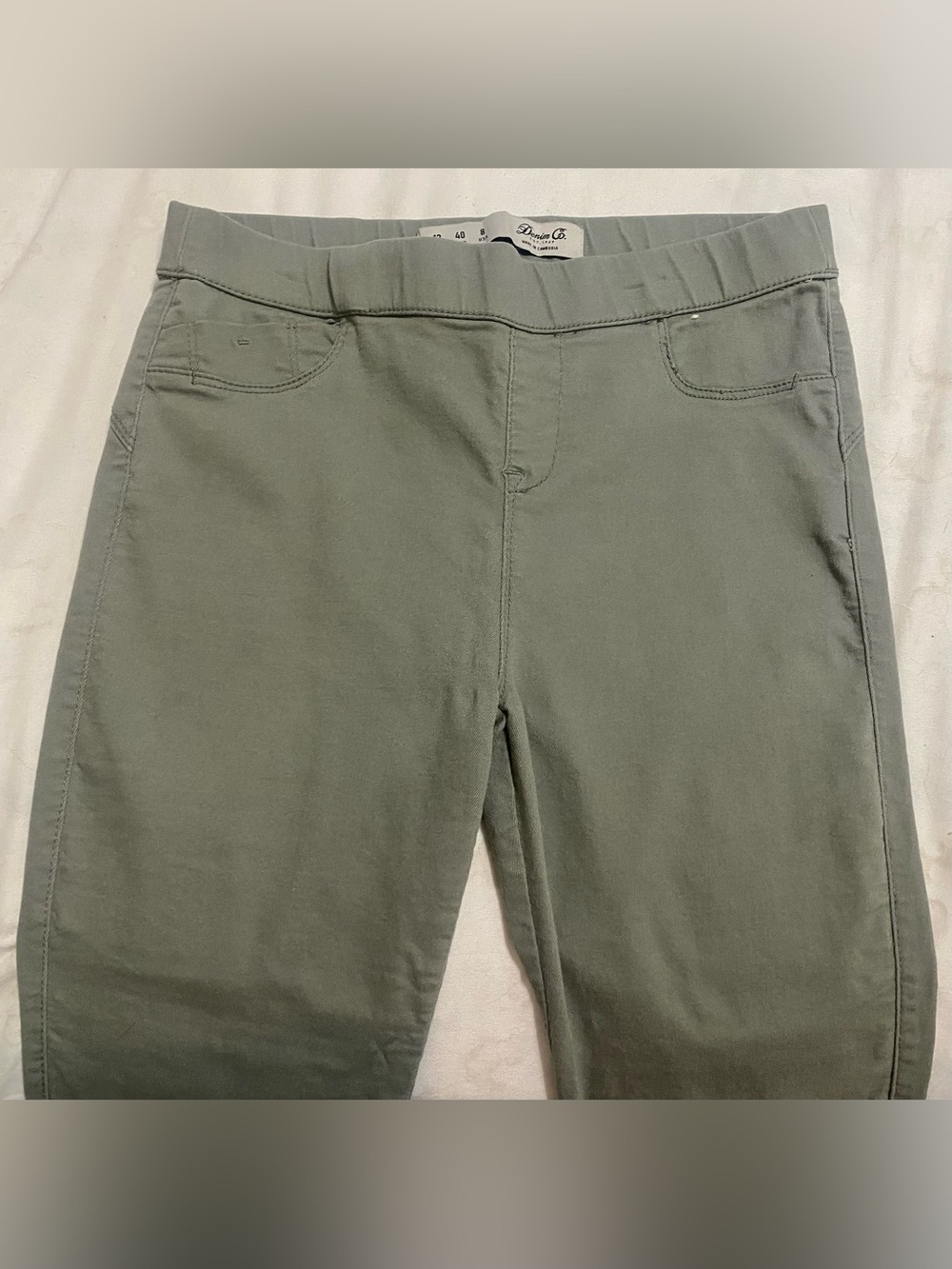 Denim&Co Olive Green Women’s Jeans